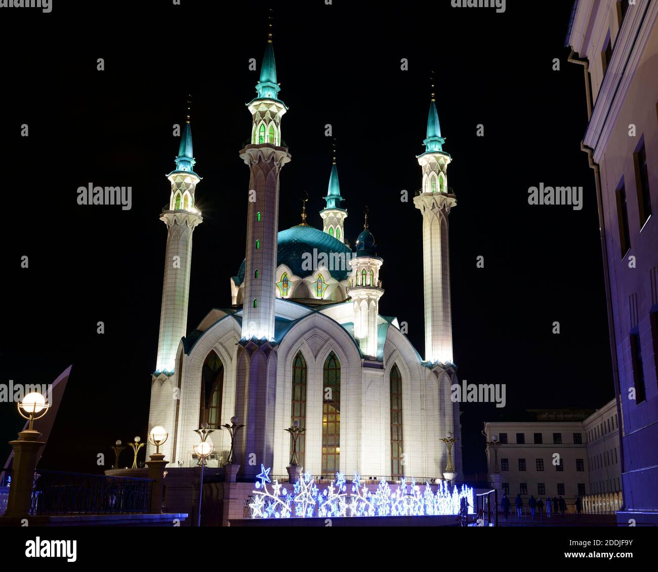 Mosquée Kul Sharif au Kremlin de Kazan Banque D'Images