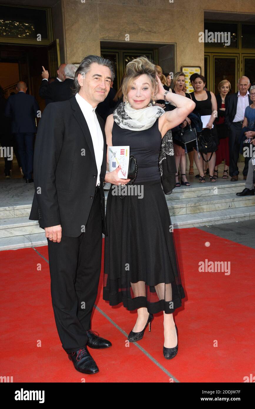 Grace de Capitani et Jean-Pierre Jacquin assistent au 25ème Gala d'Amnesty International qui s'est tenu au Théâtre des champs-Élysées, à Paris, en France, le 2 juillet 2019. Photo de Mireille Ampilhac/ABACAPRESS.COM Banque D'Images