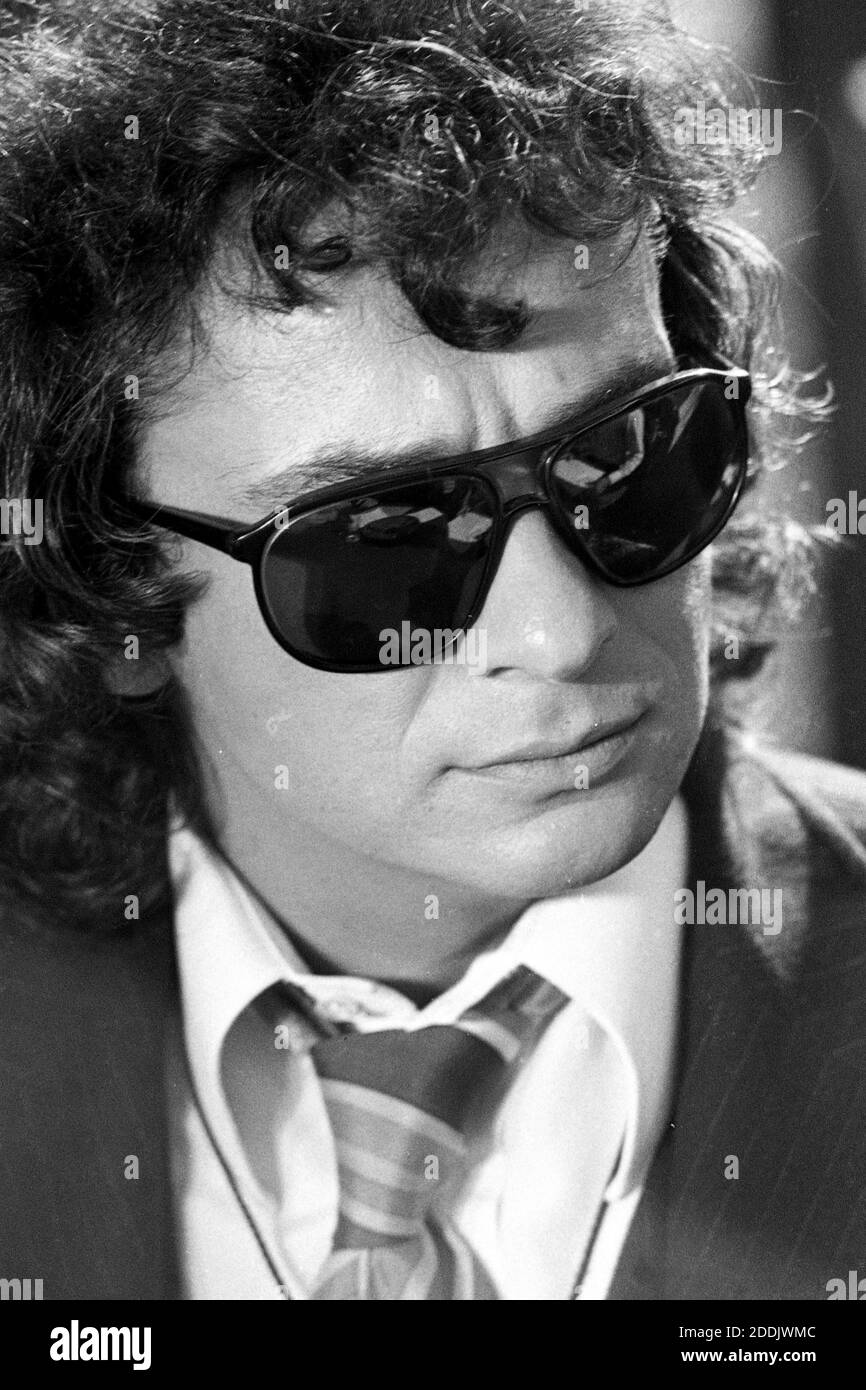 Portrait de Michel Sardou. (Photo non datée) photo par APS-Medias/ABACAPRESS.COM Banque D'Images
