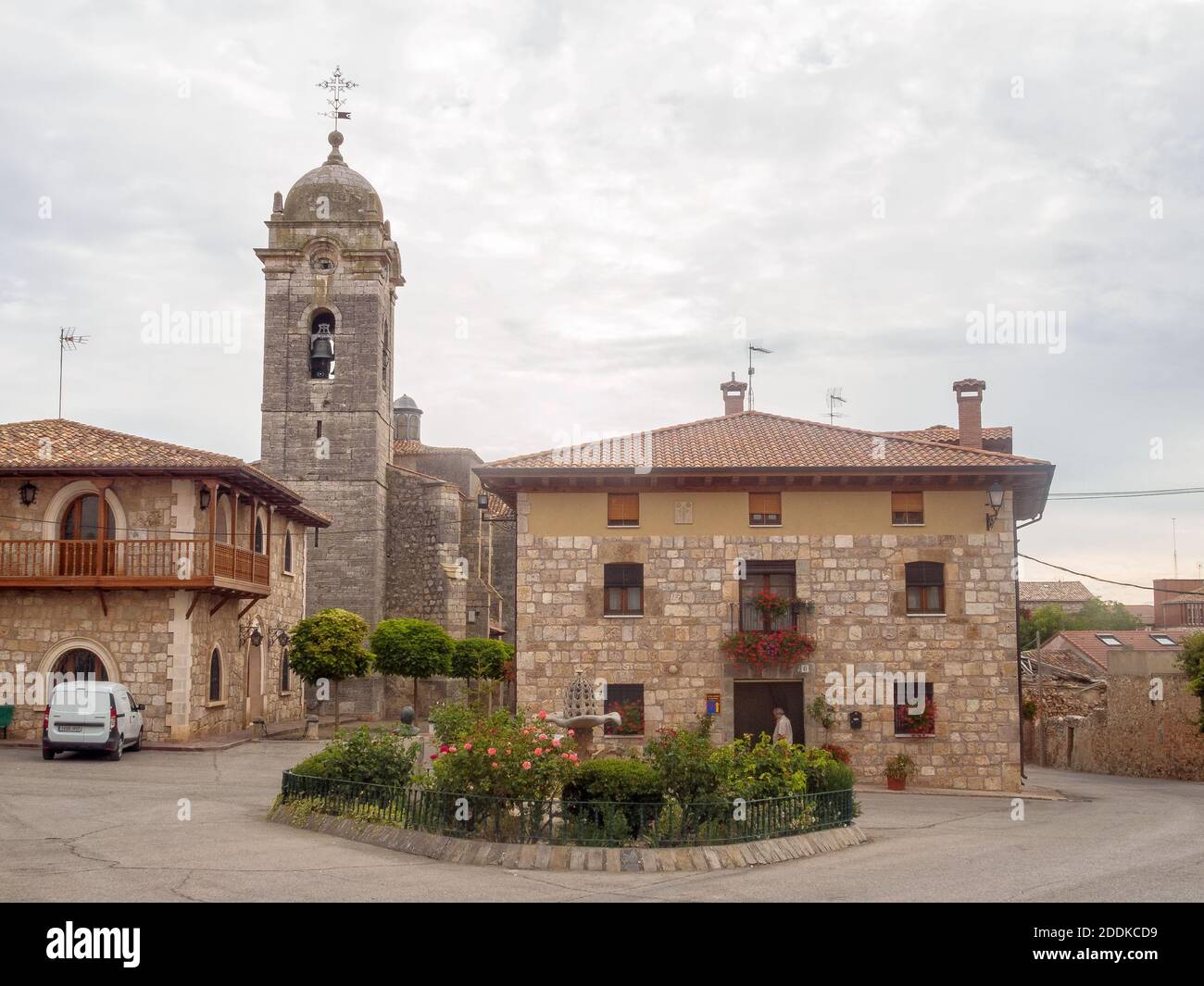 Couvent des filles de la Charité de Saint Vincent de Paul - Rabe de las Calzados, Castille et Leon, Espagne Banque D'Images