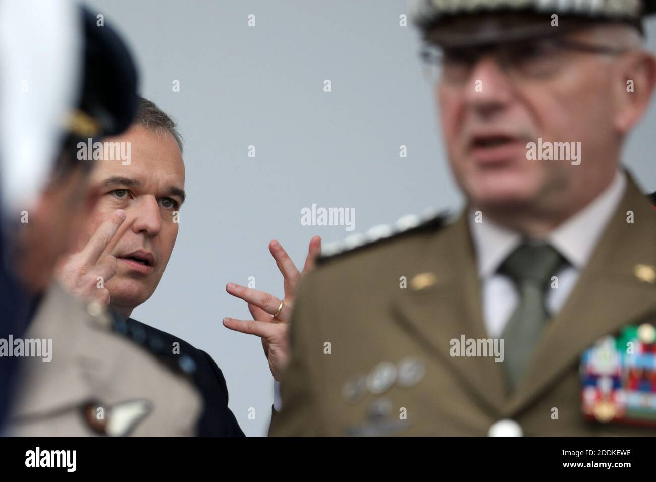 François de Rugy, ministre de la transition écologique et solidaire, lors du 139e départ militaire du 14 juillet sur les champs-Elysées, jour de la Fête nationale. Paris, le 14 juillet 2019. Photo Stephane Lemouton/Pool/ABACAPRESS.COM Banque D'Images