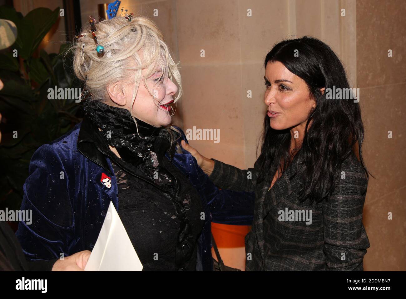 Armande Altaï et Jenifer Bartoli lors de l'inauguration de l'hôtel "les Jardins du Faubourg", a Paris, France le 09 septembre 2019. Photo de Jerome Domine/ABACAPRESS.COM Banque D'Images