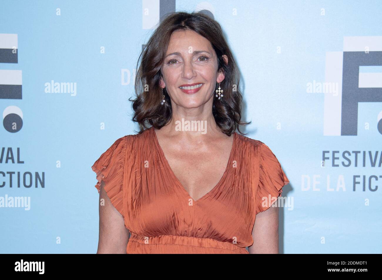 Valerie Karsenti assister à la cérémonie d'ouverture Photocall dans le cadre du 21e Festival de la fiction télévisée à la Rochelle, France, le 11 septembre 2019. Photo d'Aurore Marechal/ABACAPRESS.COM Banque D'Images Valerie Karsenti assister à la cérémonie d'ouverture Photocall dans le cadre du 21e Festival de la fiction télévisée à la Rochelle, France, le 11 septembre 2019. Photo d'Aurore Marechal/ABACAPRESS.COM Banque D'Images