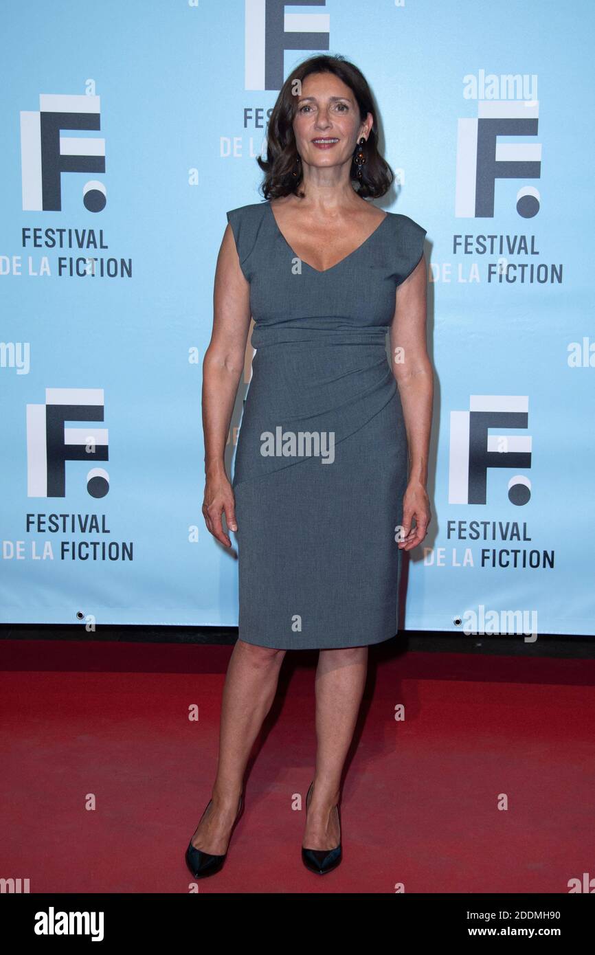 Valerie Karsenti assister à un photocall dans le cadre du 21e Festival de la fiction télévisée à la Rochelle, France, le 14 septembre 2019. Photo d'Aurore Marechal/ABACAPRESS.COM Banque D'Images Valerie Karsenti assister à un photocall dans le cadre du 21e Festival de la fiction télévisée à la Rochelle, France, le 14 septembre 2019. Photo d'Aurore Marechal/ABACAPRESS.COM Banque D'Images