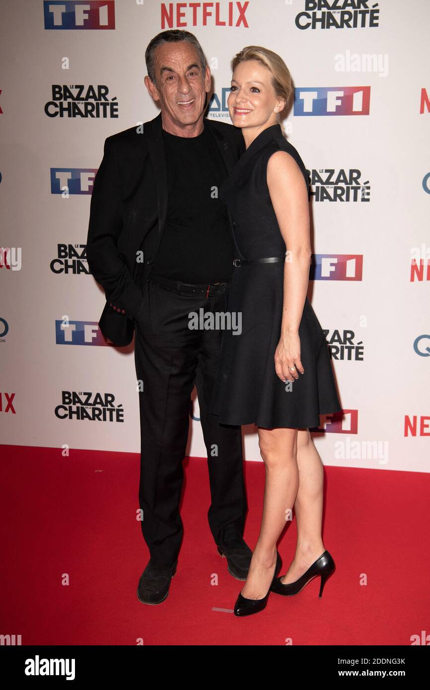 Thierry Ardisson et Audrey Crespo-Mara assistent à la séance photo le Bazar de la Charite au Grand Rex le 30 septembre 2019 à Paris, France. Photo de David Niviere/ABACAPRESS.COM Banque D'Images