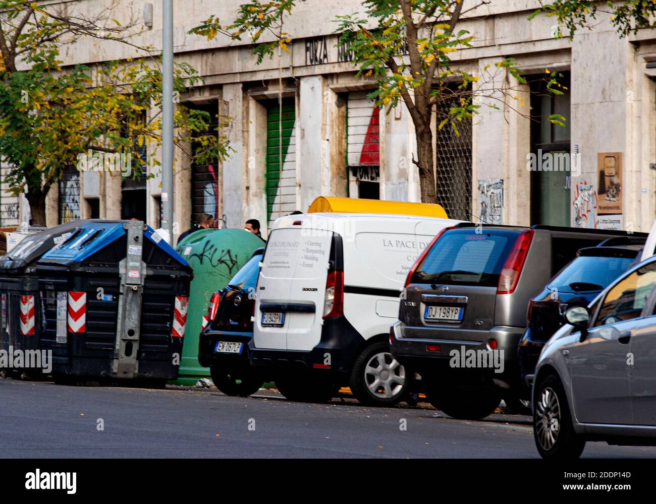 Roma via Taranto Banque D'Images