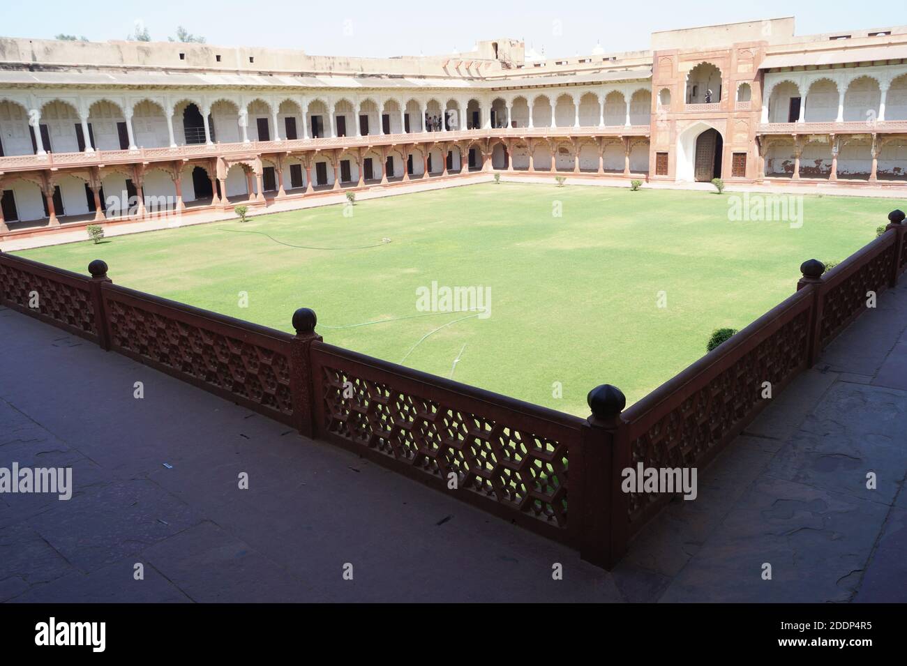 Fort d'Agra, Uttar Pradesh, Inde Banque D'Images