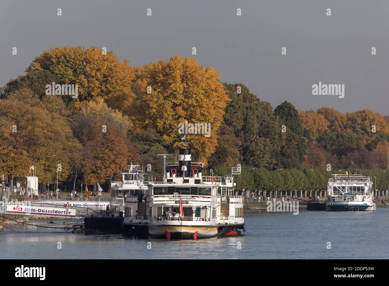 Géographie / Voyage, Allemagne, Hesse, Ruedesheim sur le Rhin, bateau à aubes 'Goethe' au Rhin i, droits-supplémentaires-autorisations-Info-non-disponible Banque D'Images