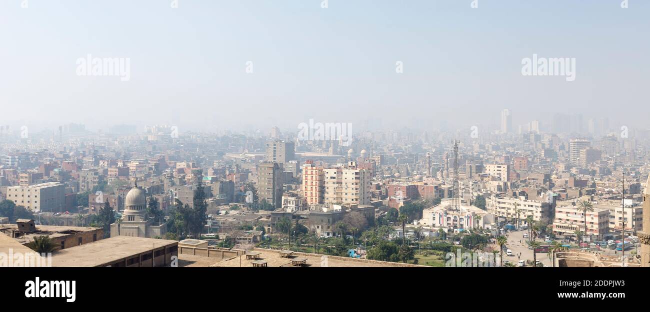 Vue sur le Caire, Egypte Banque D'Images