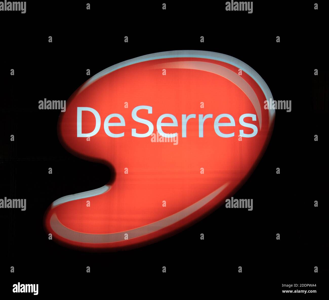 Logo DeSerres, Montréal, Canada Banque D'Images