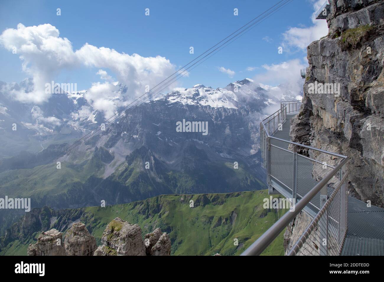 vue sur la montagne Banque D'Images