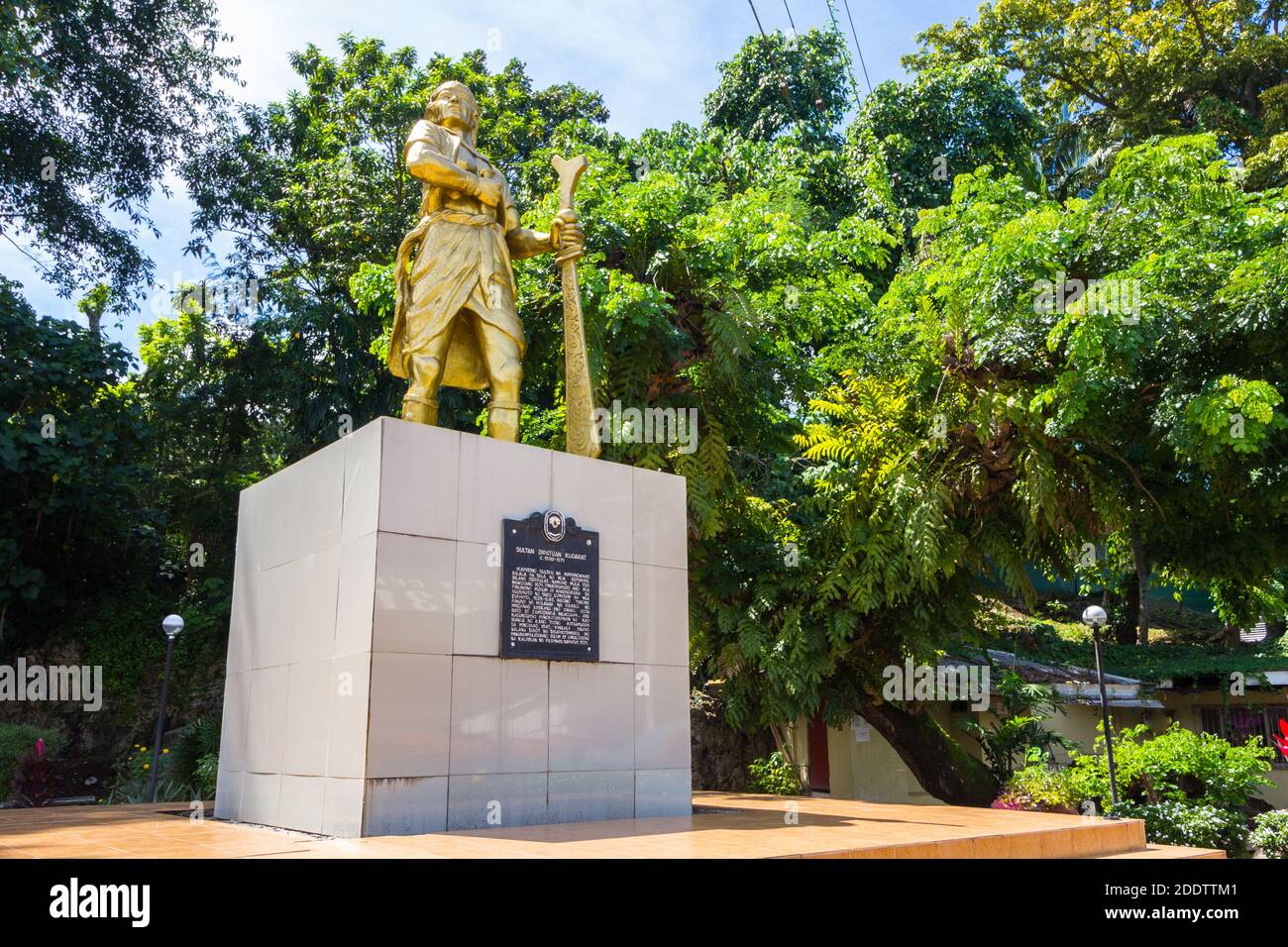 Le monument du Sultan Kudarat à Cotabato City, Philippines Banque D'Images