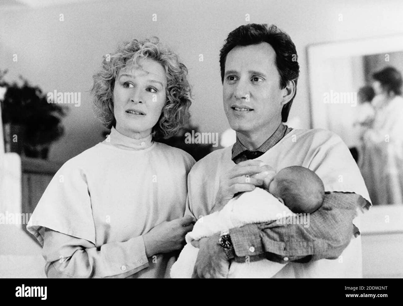 IMMÉDIATE FAMILLE 1989 Columbia Images film avec Glen Close et James Woods Banque D'Images