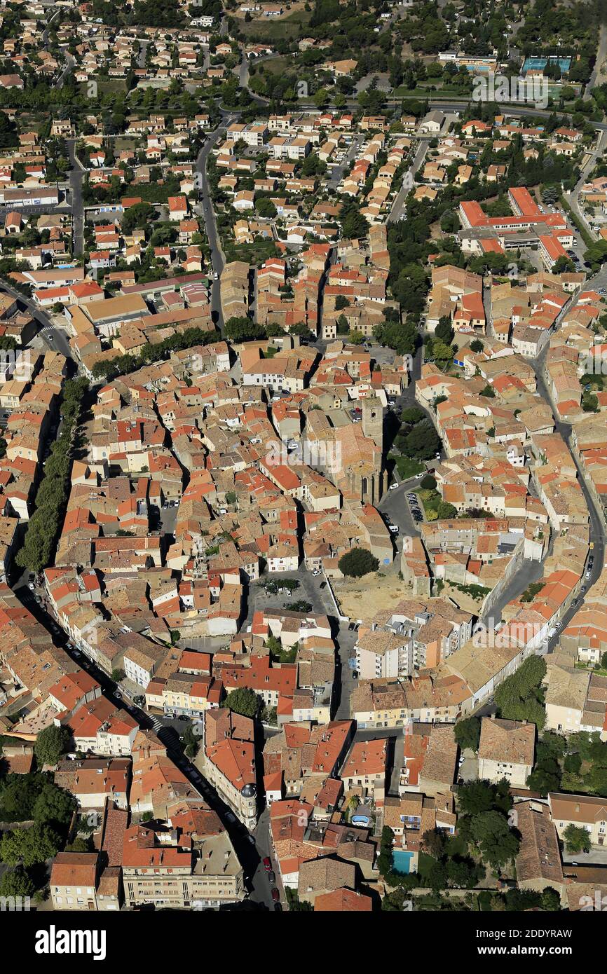 lezignan-corbi-res-sud-de-la-france-vue-a-rienne-de-la-vieille