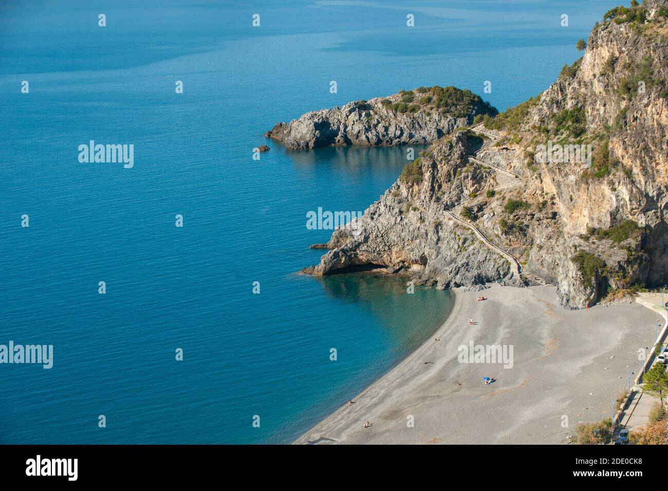 San Nicola Arcella, plage d'Arcomagno, Calabre Banque D'Images