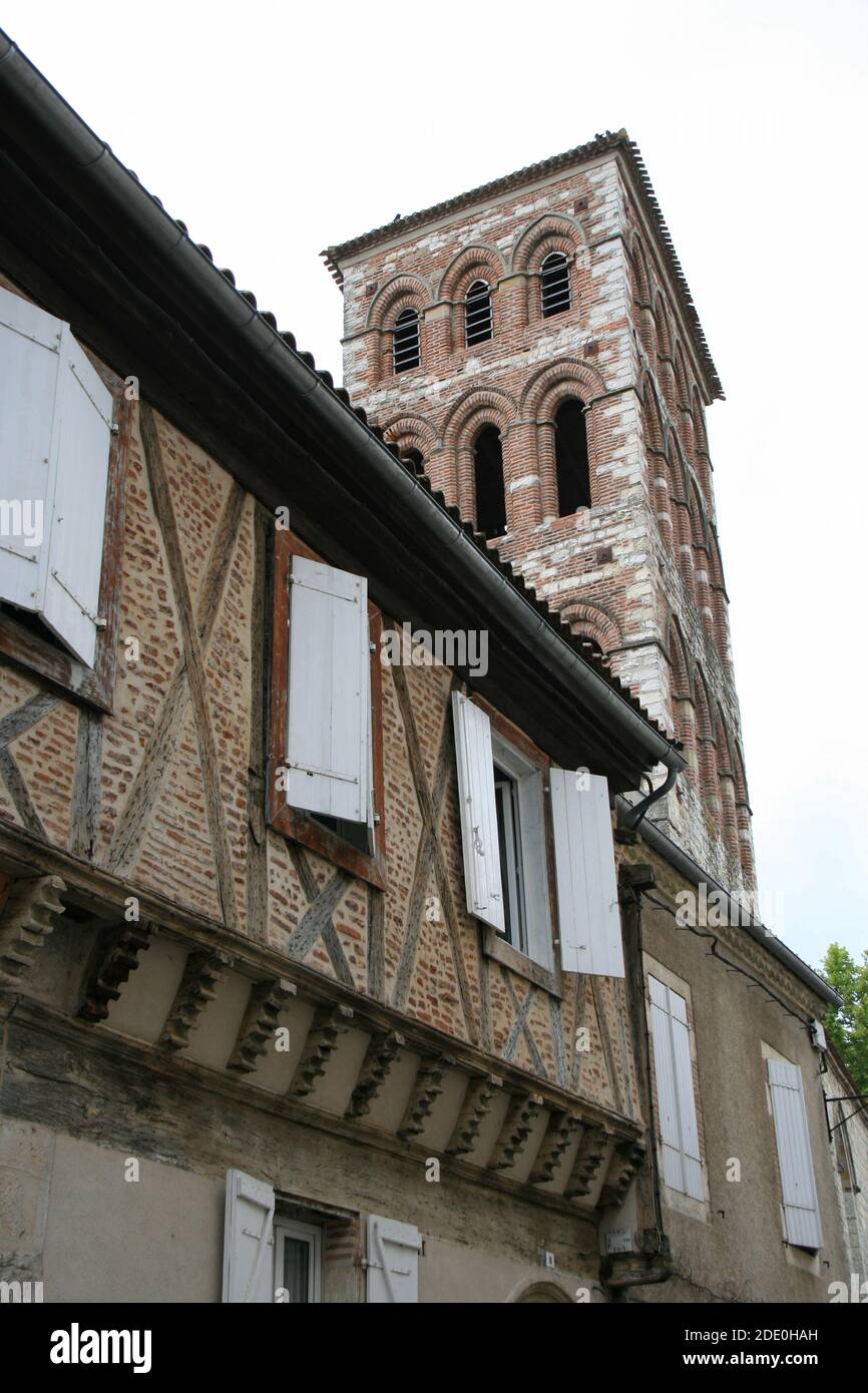 église saint-barthélemy à cahors (france) Banque D'Images