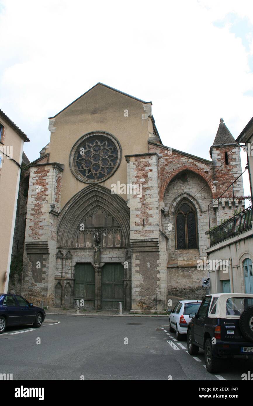 église sainte-urcisse à cahors (france) Banque D'Images