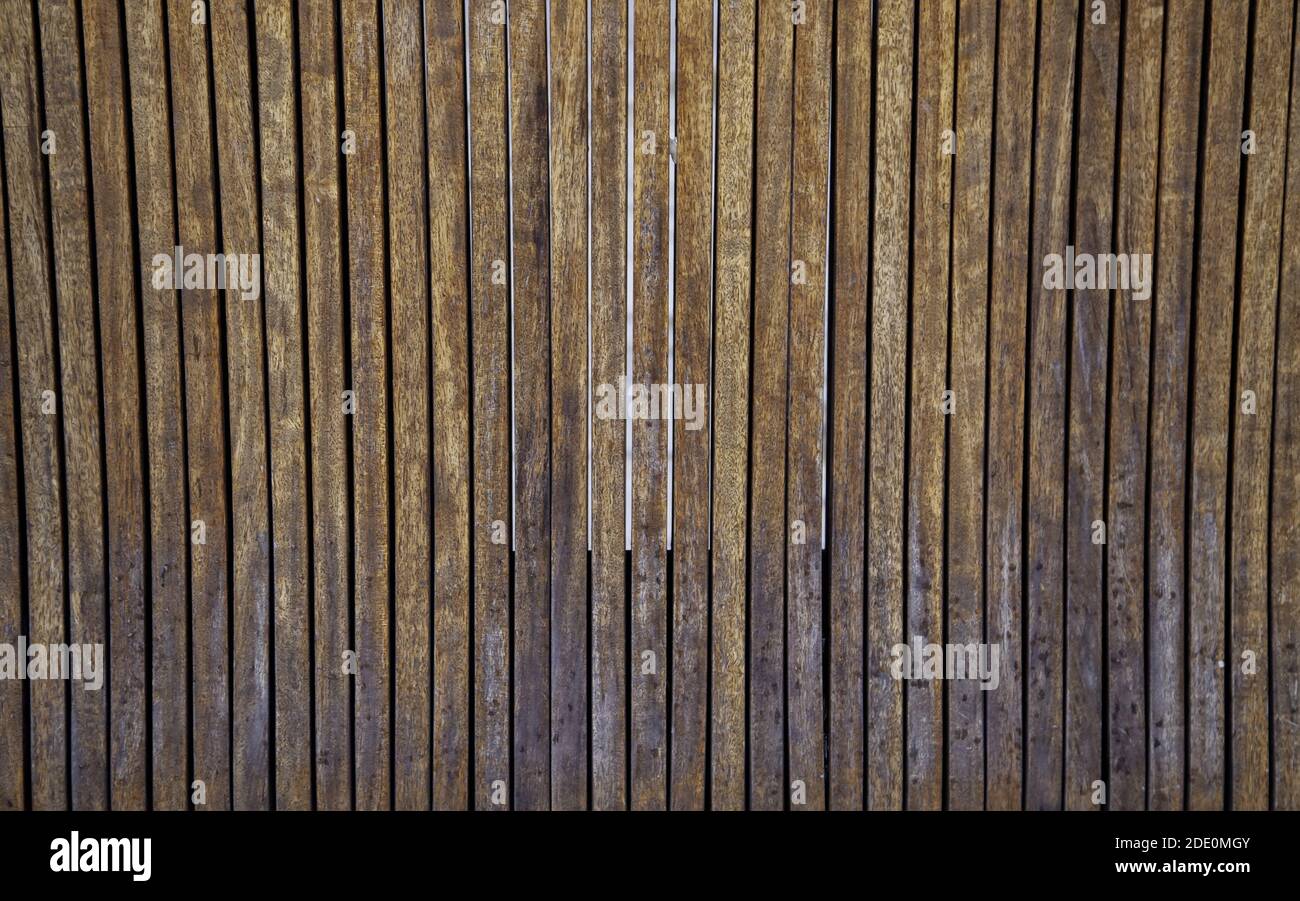 Texture du bois sur le mur, les fonds et la construction Banque D'Images