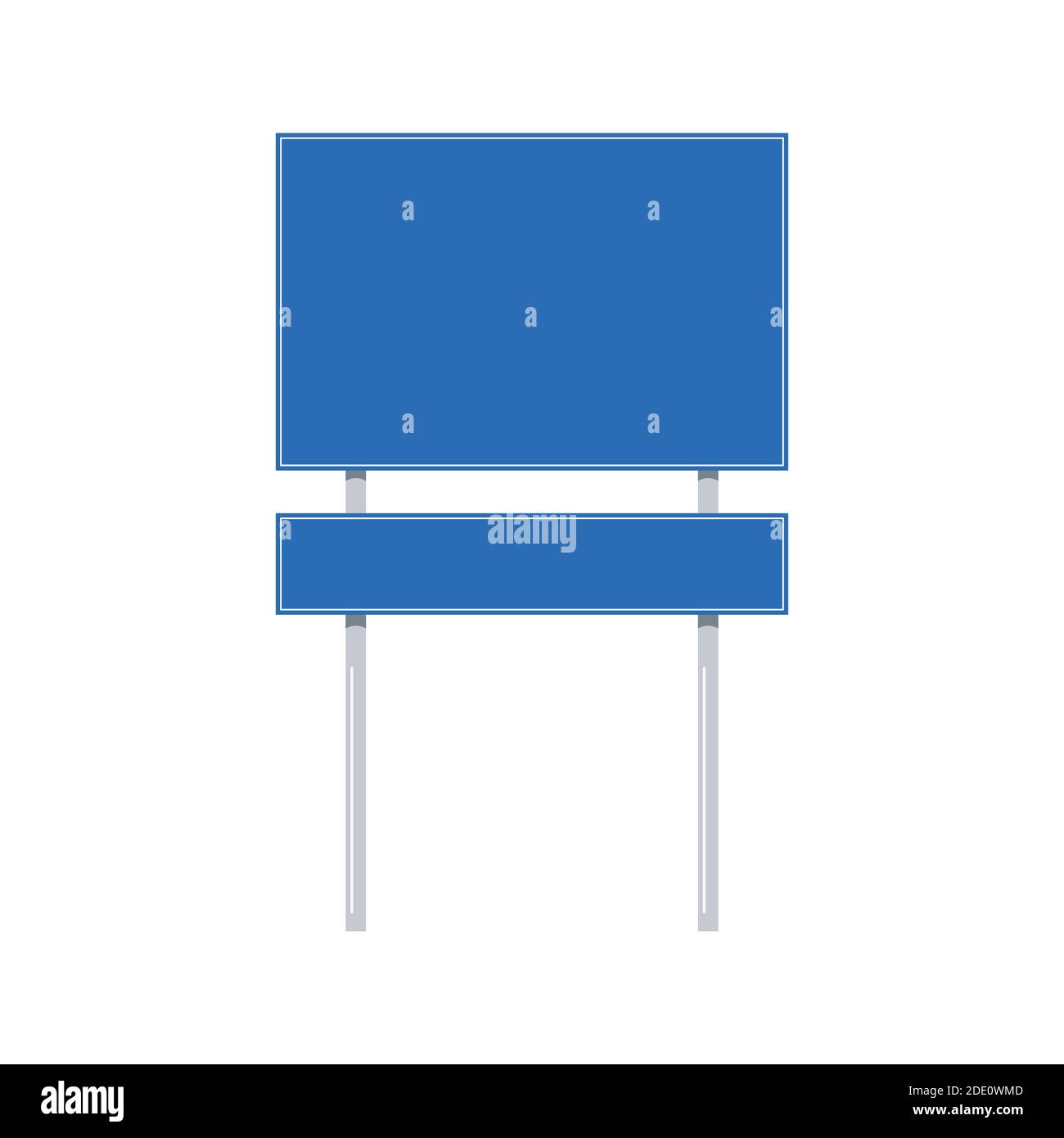 Icône de vecteur de signalisation routière isolée sur fond blanc. Illustration de Vecteur