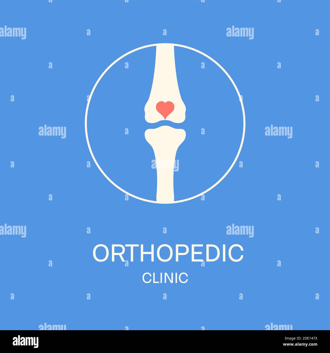 Orthopédie, illustration conceptuelle Banque D'Images
