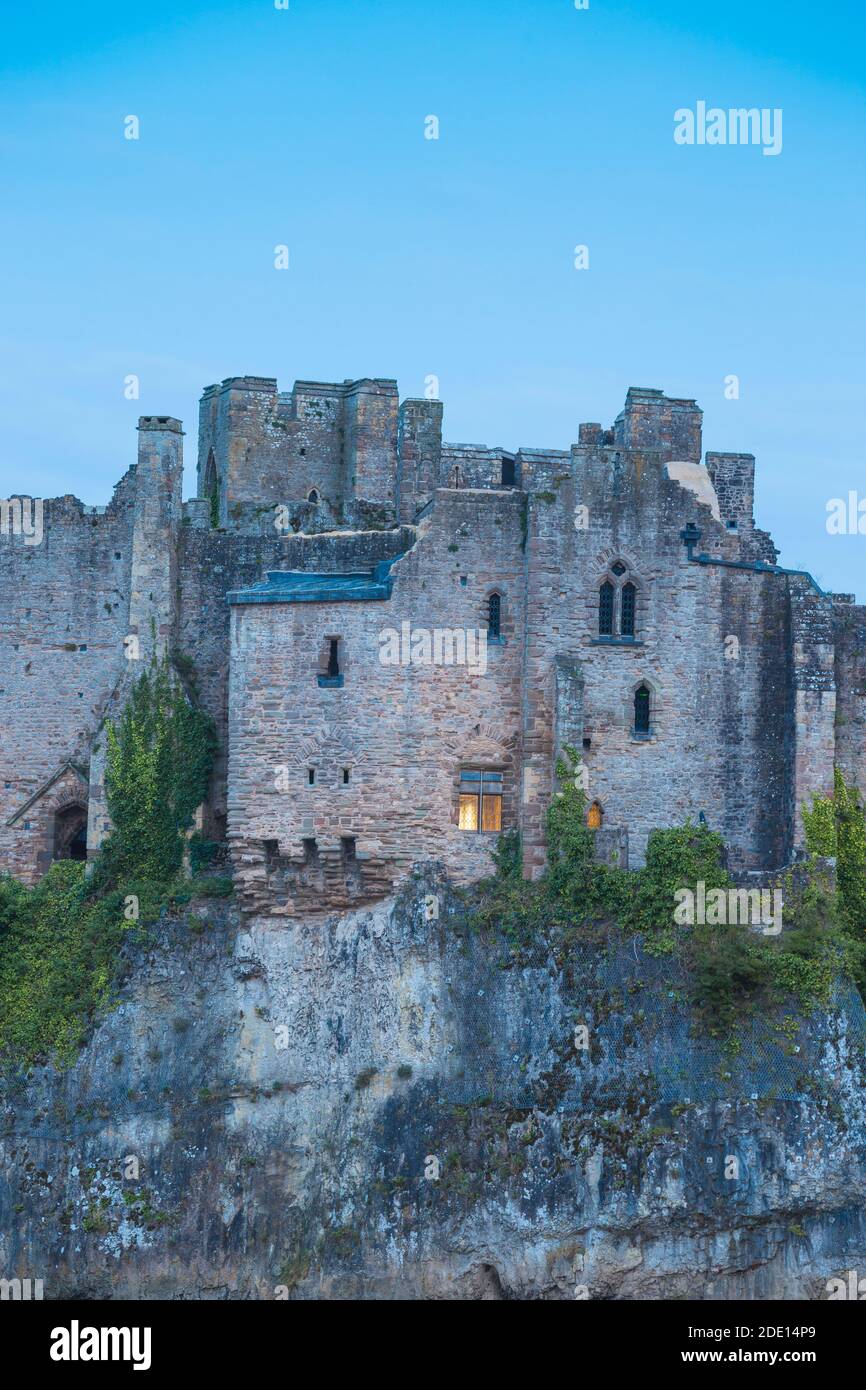 Château de Chepstow, Chepstow, Monbucshire, pays de Galles, Royaume-Uni, Europe Banque D'Images
