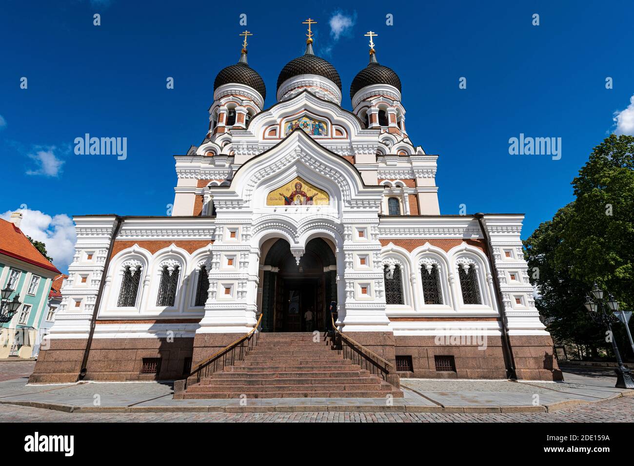Cathédrale Alexander Nevsky, haute-ville, site classé au patrimoine mondial de l'UNESCO, Tallinn, Estonie, Europe Banque D'Images