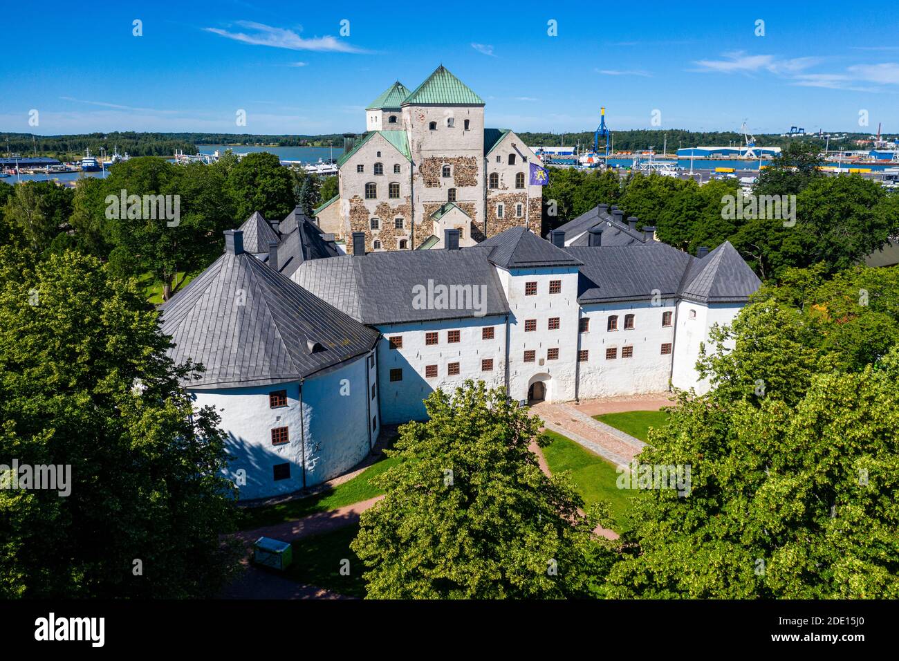 Château de Turku, Turku, Finlande, Europe Banque D'Images