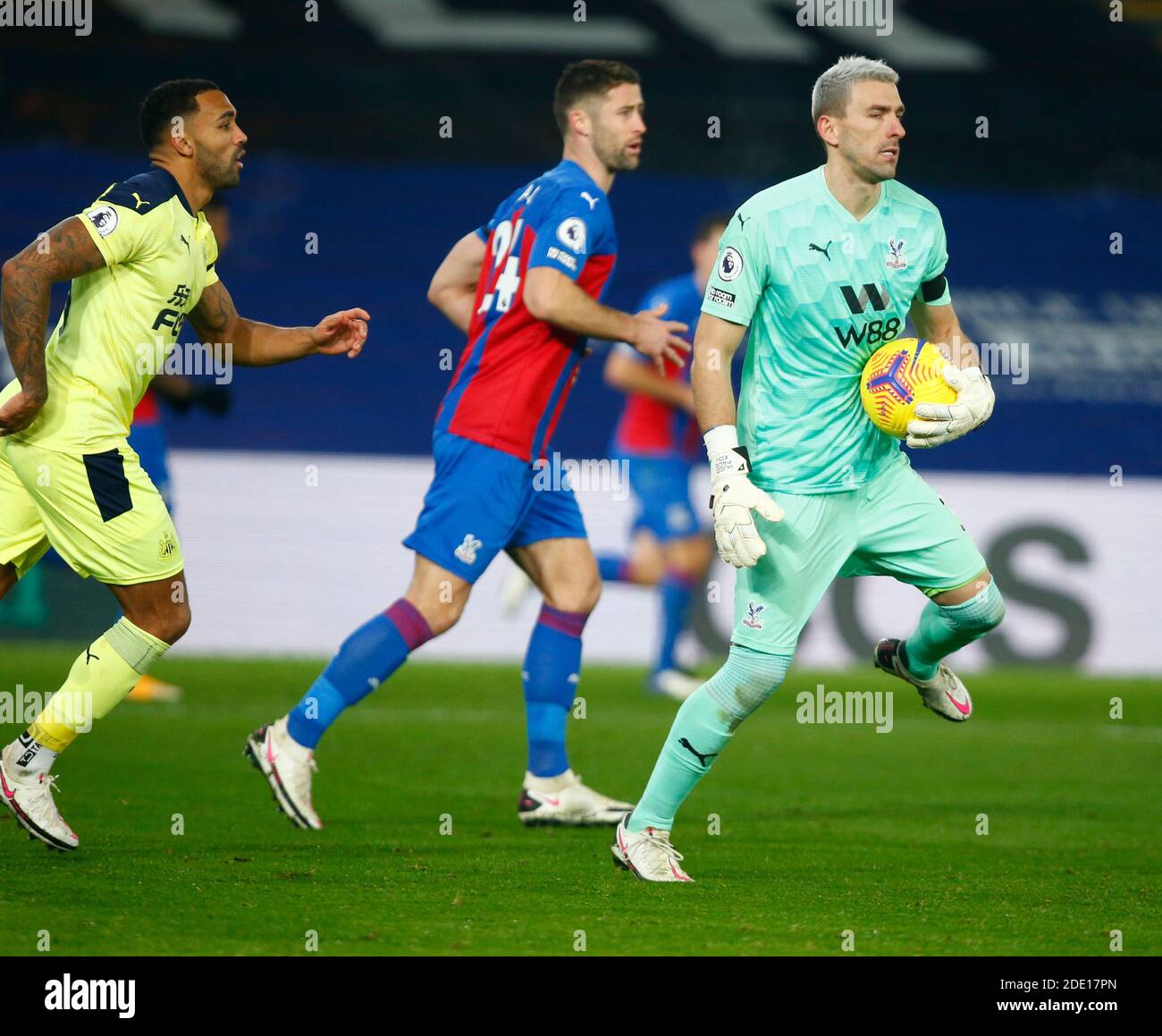 Londres, Royaume-Uni. 27 novembre 2020. LONDRES, ANGLETERRE - NOVEMBRE 27 : Vicente Guaita du Crystal Palace pendant la première place entre Crystal Palace et Newcastle United au Selhurst Park Stadium, Londres, Royaume-Uni le 27 novembre 2020 crédit : action Foto Sport/Alay Live News Banque D'Images