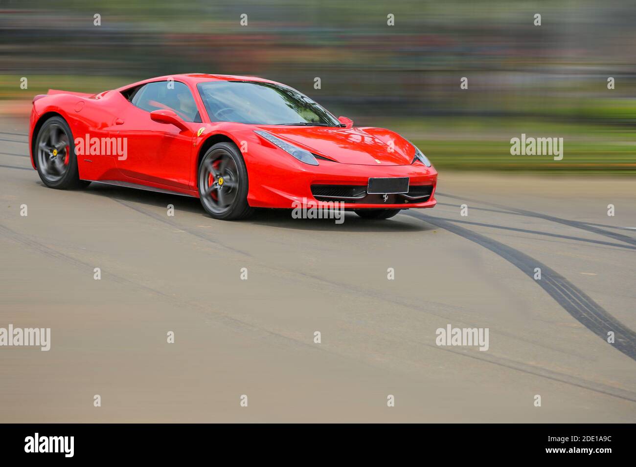 Ferrari 70 ans - Festival de la vitesse 2017, à BSD City, Indonésie Banque D'Images