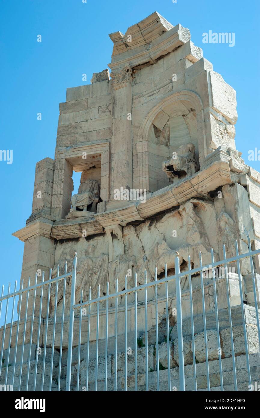 Philopappos Hill, Athènes, Grèce Banque D'Images