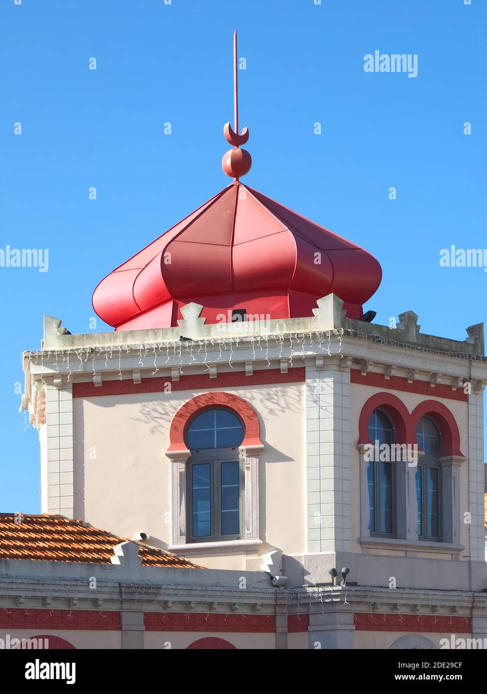 La beauté du Portugal - marché rose à Loule près Albufeira Banque D'Images