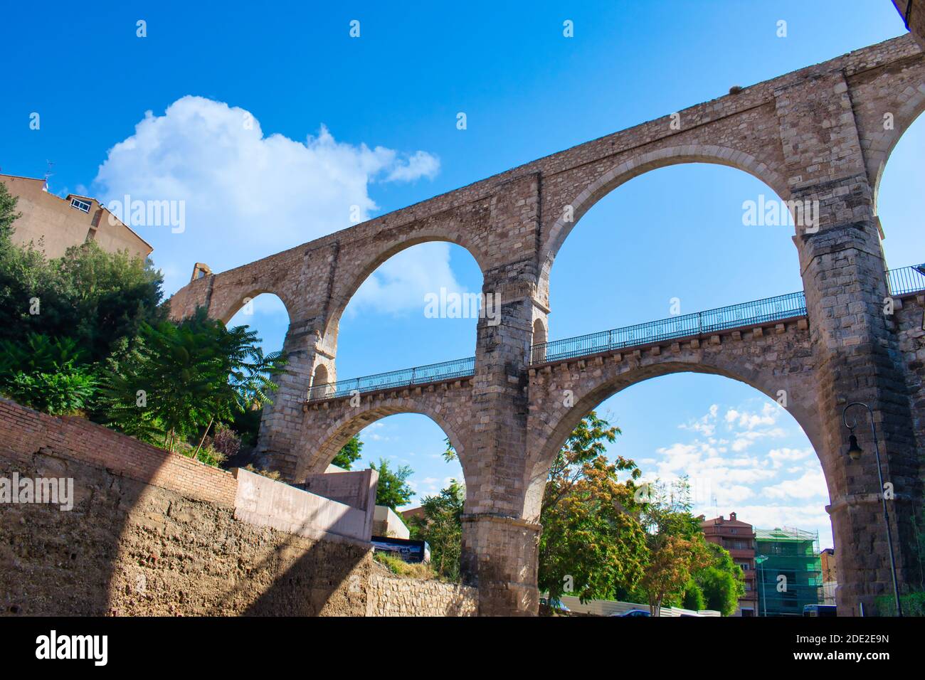 Aqueduc d'Arch à Teruel, Espagne. Daté du milieu du XVIe siècle Banque D'Images