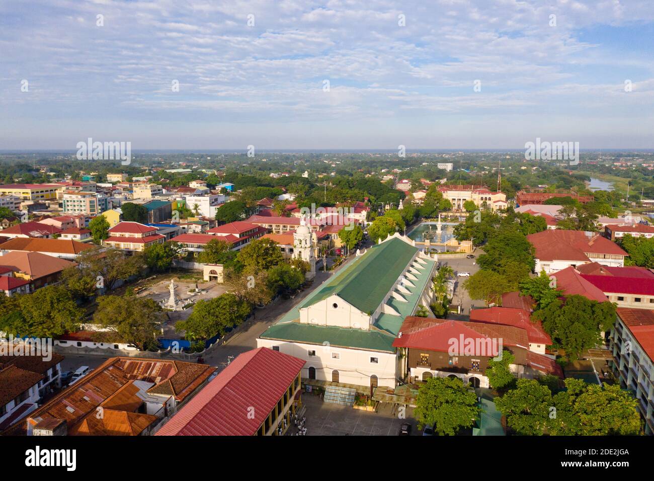 Cathédrale de Vigan. Cette structure dépeint les vestiges laissés par les espagnols pendant leur règne aux Philippines. Cathédrale Saint-Paul dans la région de l'UNESCO Banque D'Images