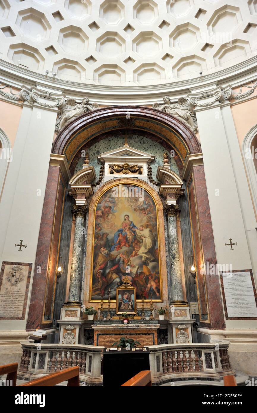 Église San Bernardo alle terme, Rome, Italie Banque D'Images