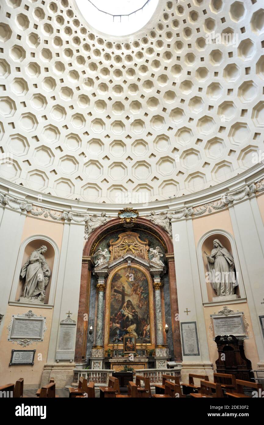 Église San Bernardo alle terme, Rome, Italie Banque D'Images