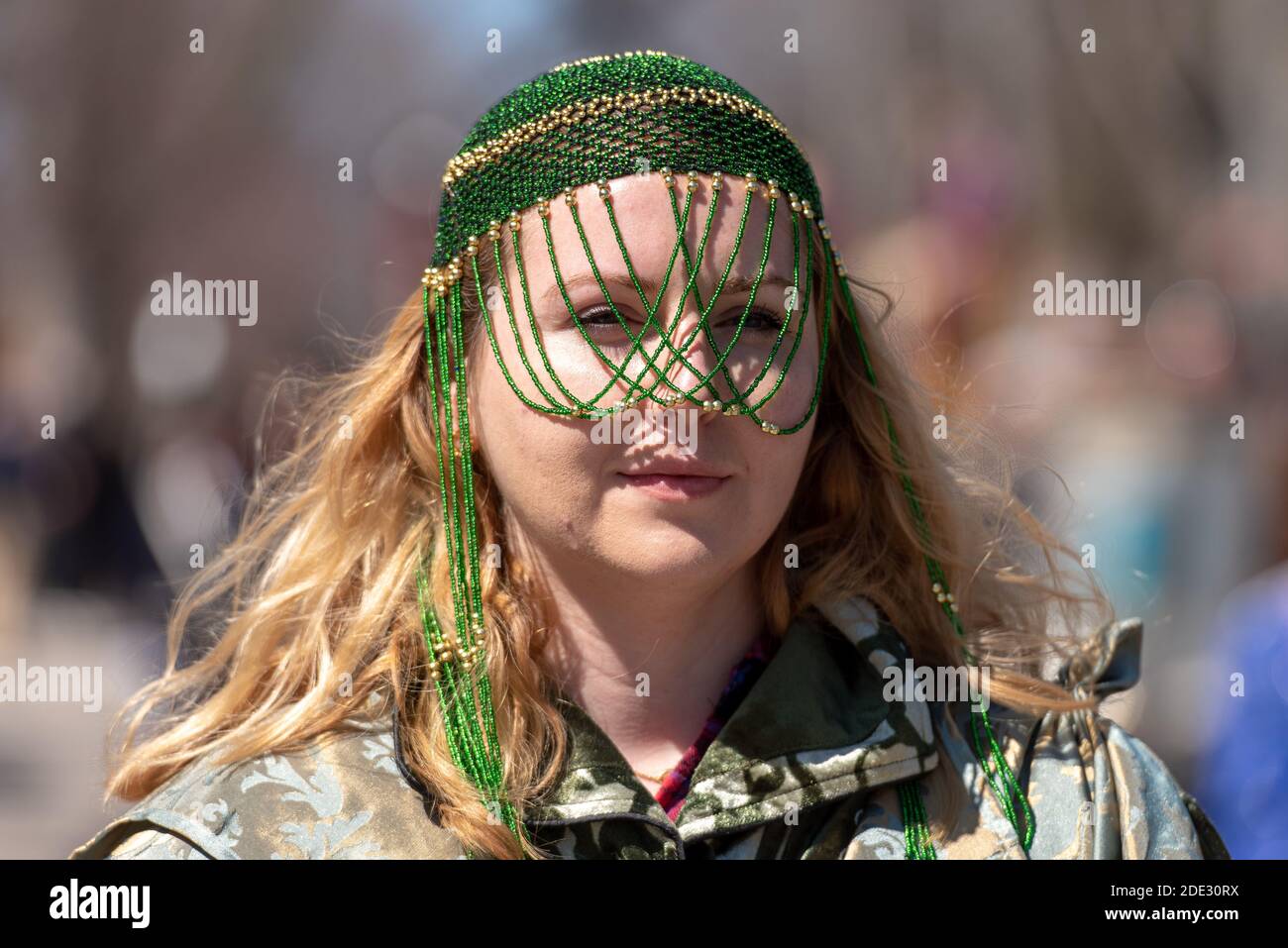 Procession du Vendredi Saint à Little Italy, Toronto, Canada-le 21 janvier 2017 Banque D'Images