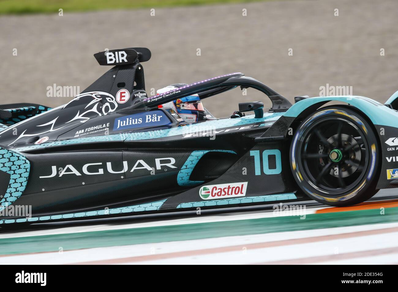 10 Bird Sam (gbr), Jaguar Racing, Jaguar I-Type 5, action pendant les essais pré-saison de Valence pour le Championnat du monde de Formule E de la FIA ABB 2020-21, sur le circuit Ricardo Tormo, du 28 novembre au 1er décembre 2020 à Valence, Espagne - photo Xavi Bonilla / DPPI / LM Banque D'Images