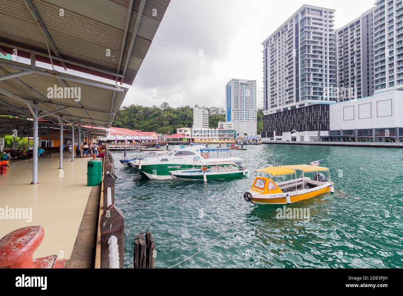 terminal-de-ferry-de-jesselton-point-banque-de-photographies-et-d