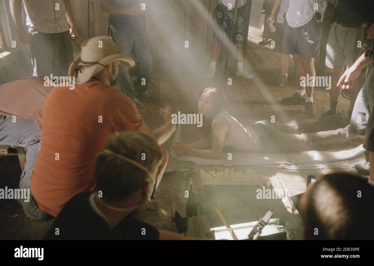 Jessica Biel, Directrice Marcus Nespel, 'The Texas Chainsaw massacre' (2003) photo Credit: New Line Cinema / The Hollywood Archive / référence du fichier # 34078-0507FSTHA Banque D'Images