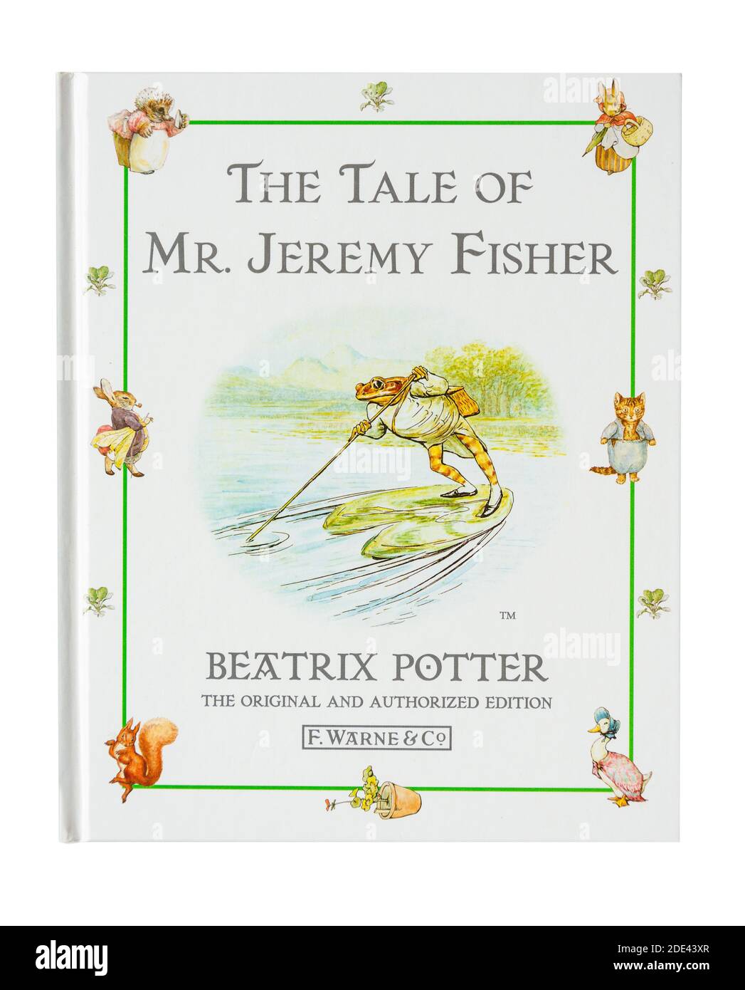 Livre pour enfants « The Tale of MR Jeremy Fisher » de Beatrix Potter, Grand Londres, Angleterre, Royaume-Uni Banque D'Images