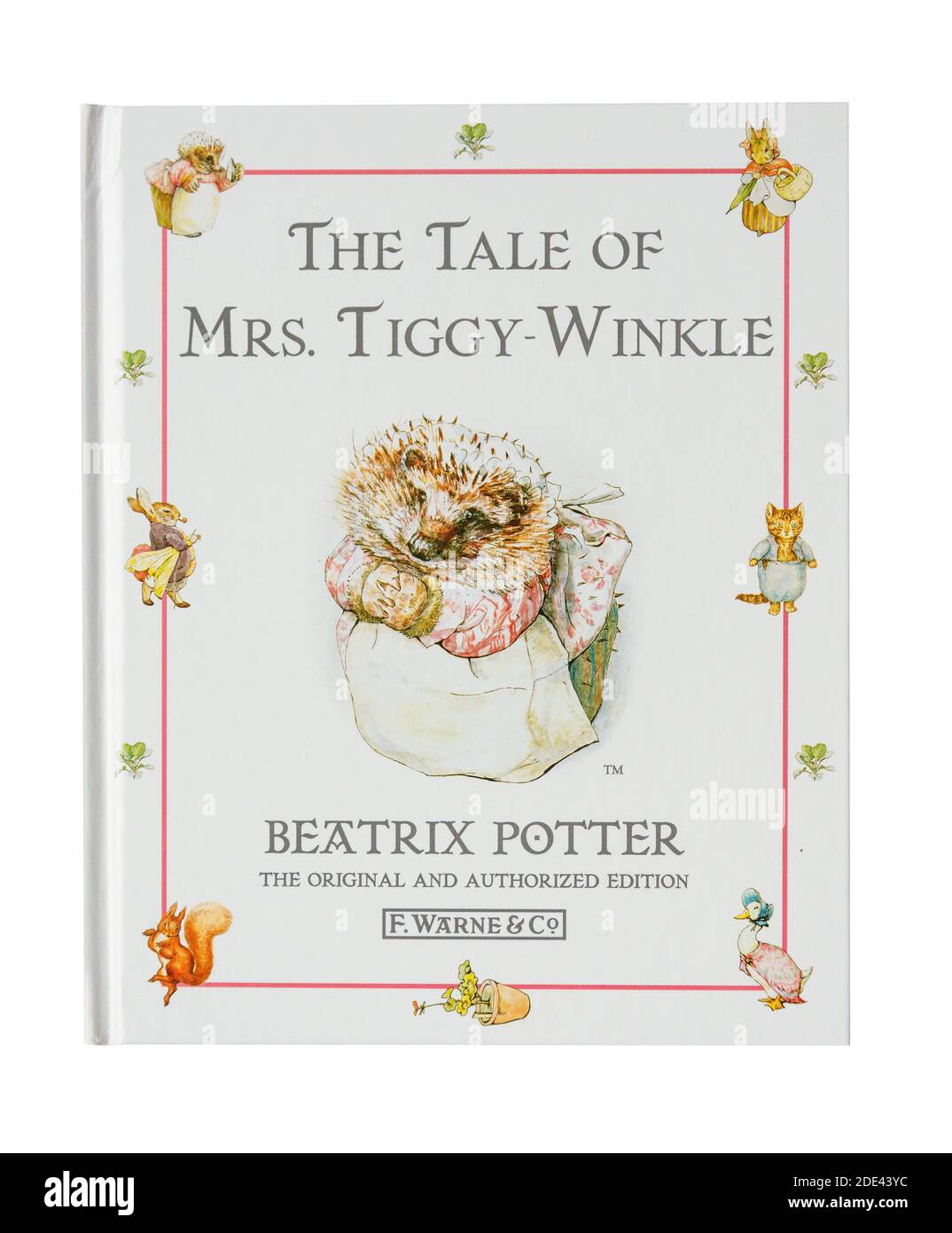 Livre pour enfants « The Tale of Mrs Tiggy-Winkle » de Beatrix Potter, Grand Londres, Angleterre, Royaume-Uni Banque D'Images