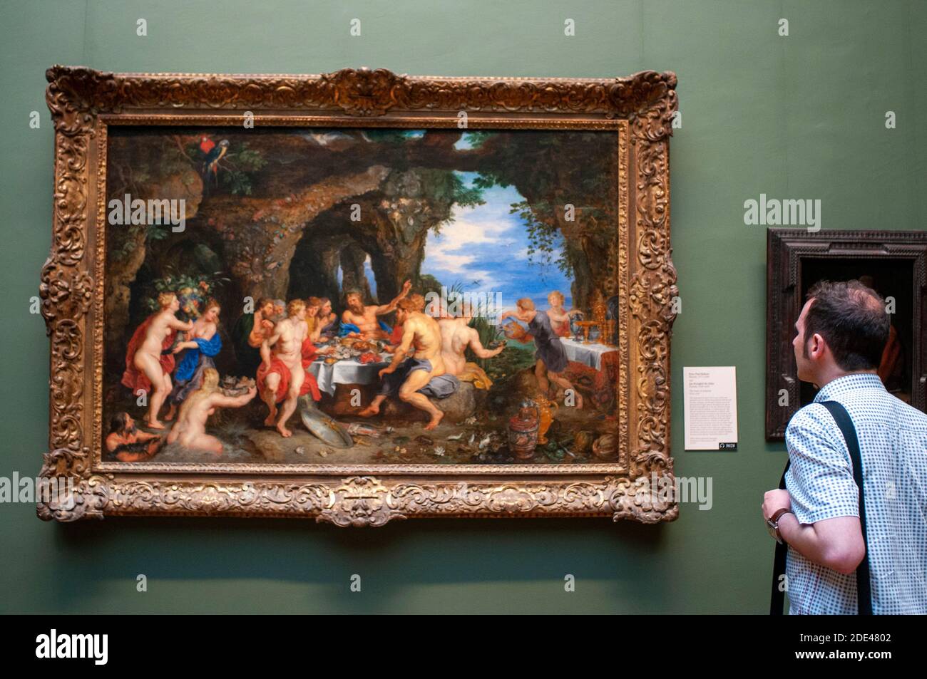 Peter Paul Rubens, Flamand 1577-1640 et Jan Brueghel l'ancien flamand, 1568-1625. Metropolitan Museum of Art, New York, États-Unis. Ce grand panneau d'abo Banque D'Images