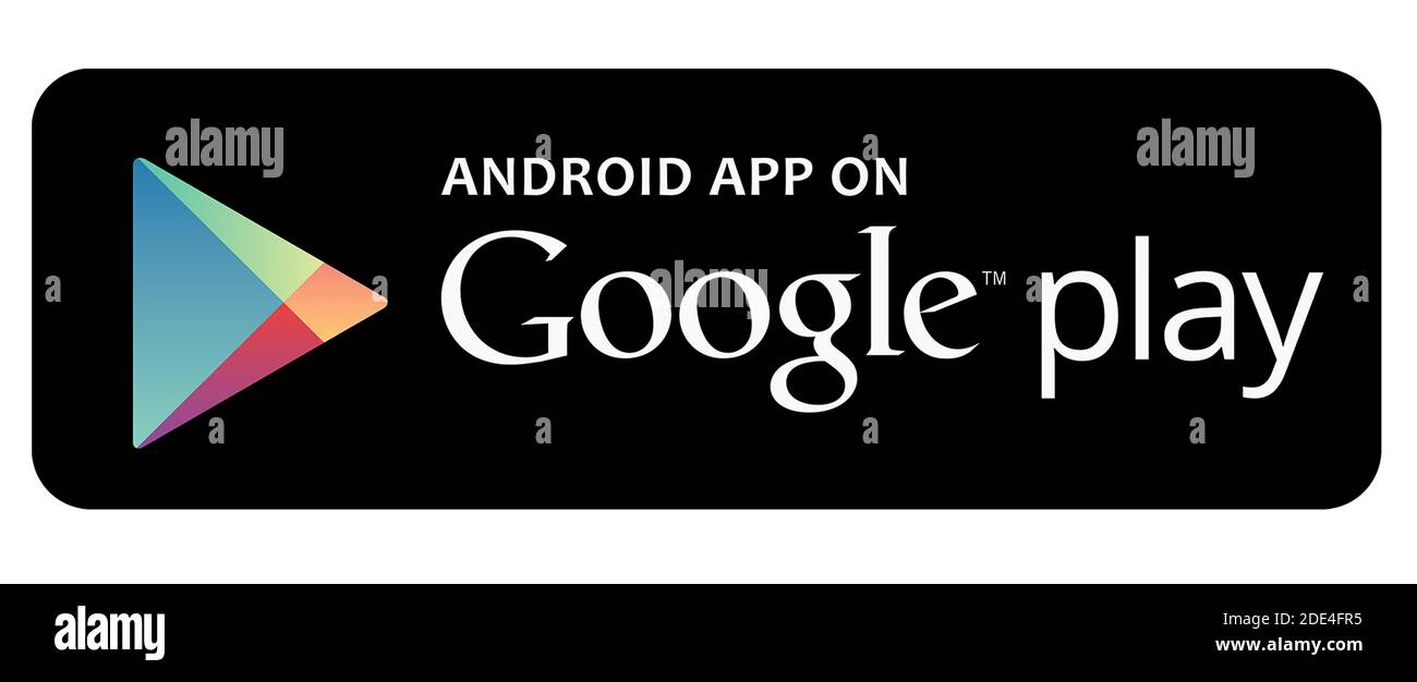 Logo, Google Play Store Banque D'Images