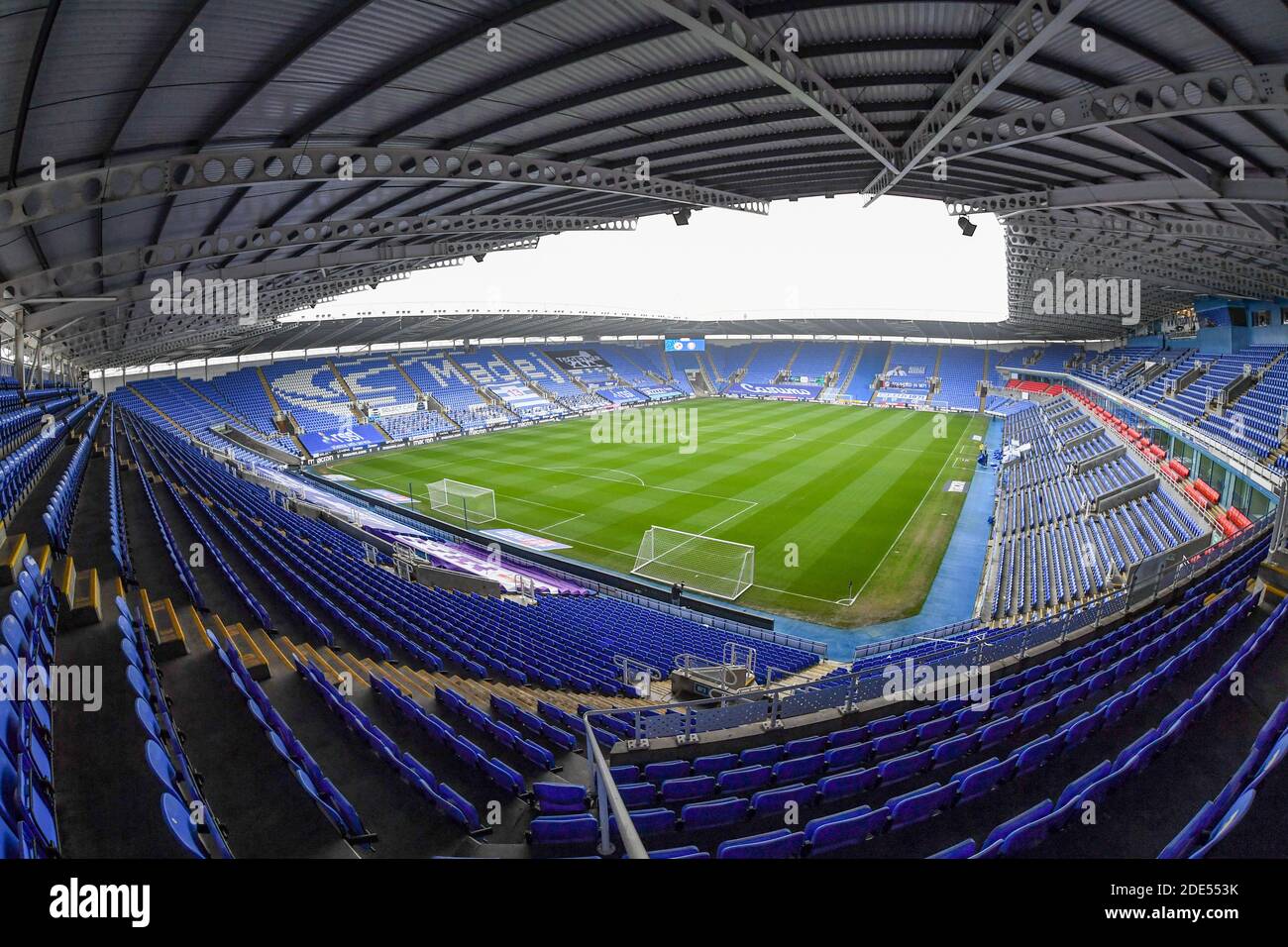 Vue générale du stade Madejski, stade de Reading FC Banque D'Images