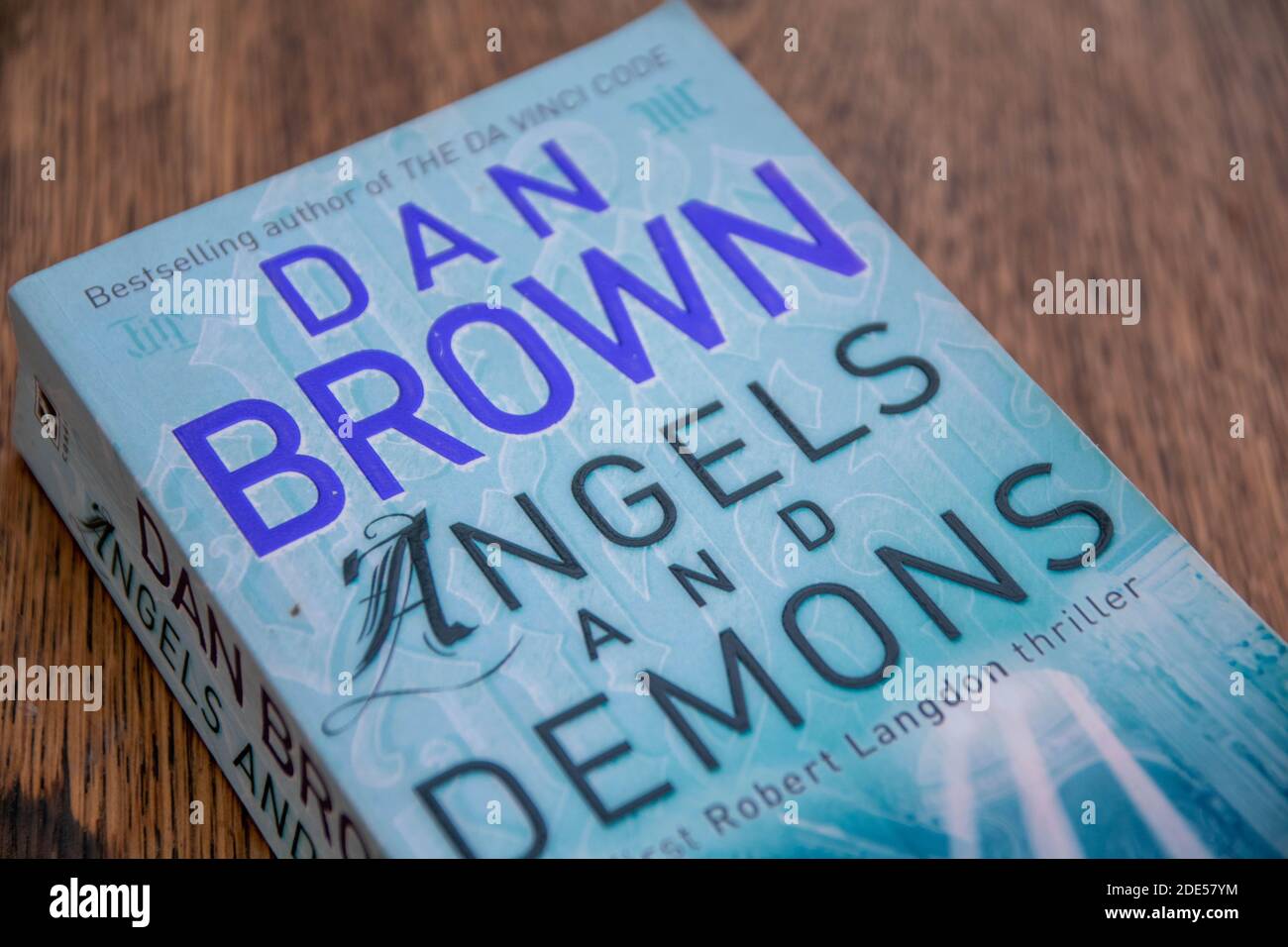 DaN Brown est un auteur américain plus connu pour son thriller Robert Langdon Romans Angels & Demons, le Da Vinci Code, le symbole perdu, Inferno Banque D'Images