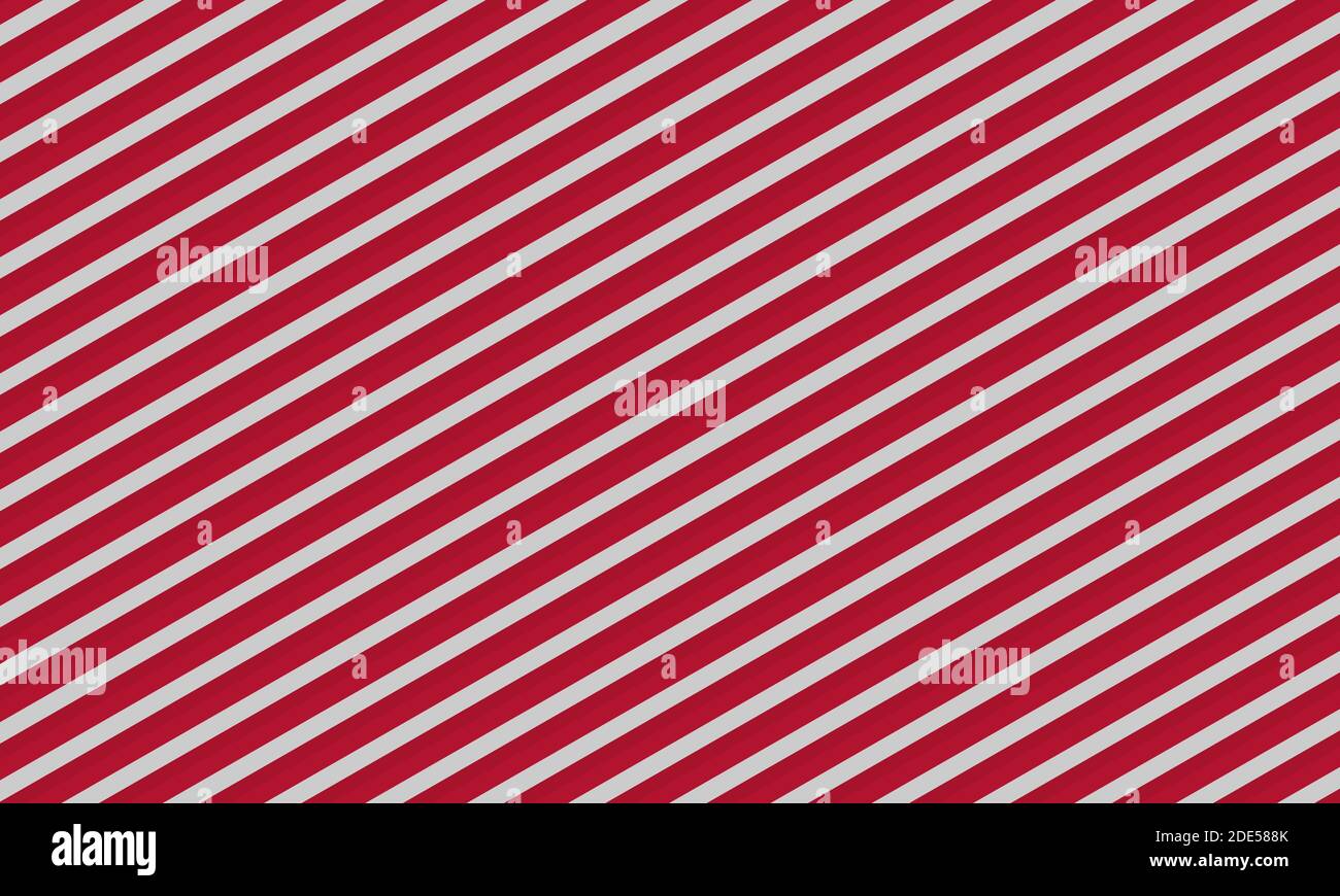Arrière-plan blanc et rouge avec un motif de lignes diagonales. Décor de fête du nouvel an. Texture noël concept vecteur illustration Illustration de Vecteur