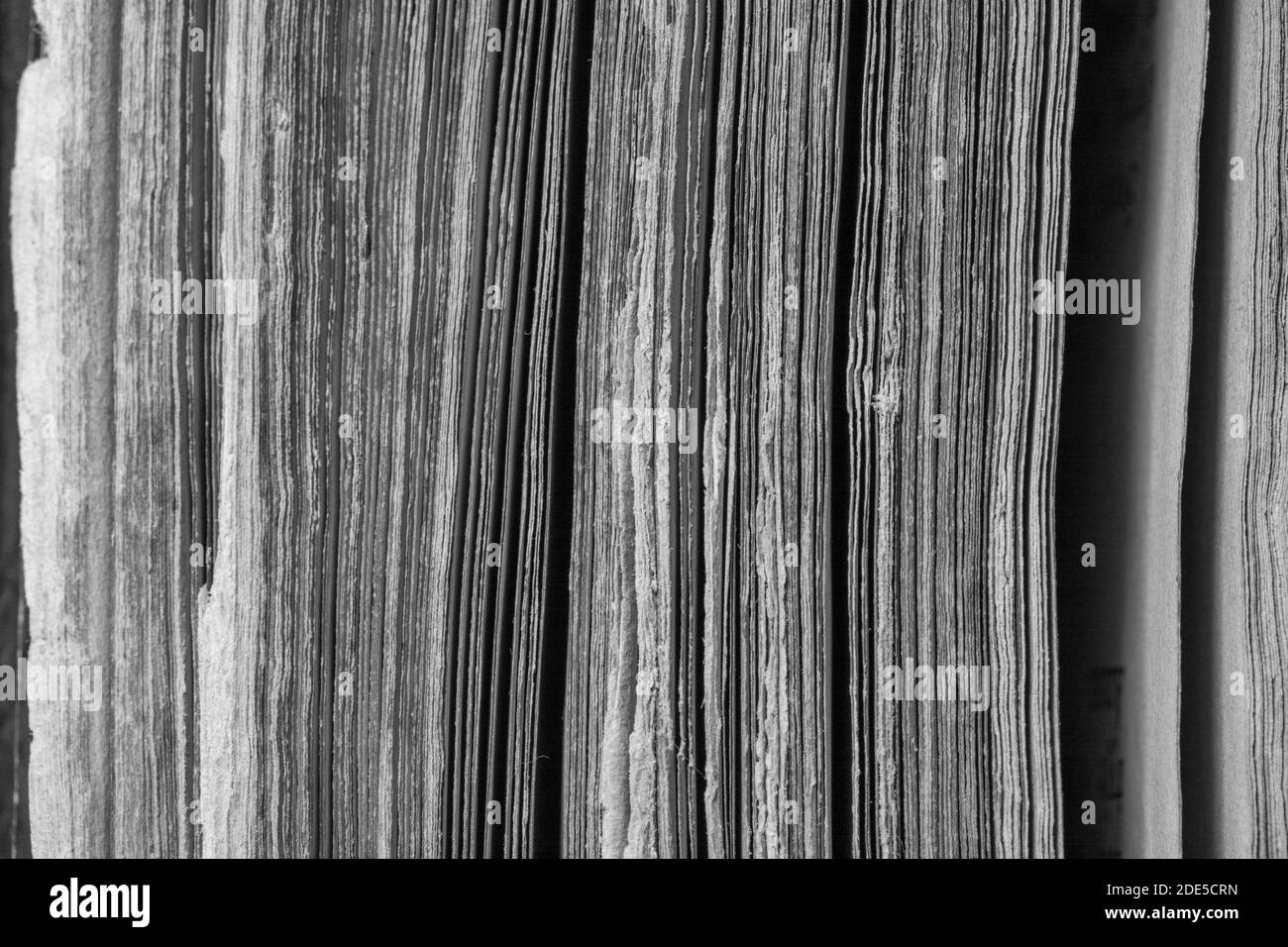 Page De Garde Vintage Banque d'images noir et blanc - Alamy