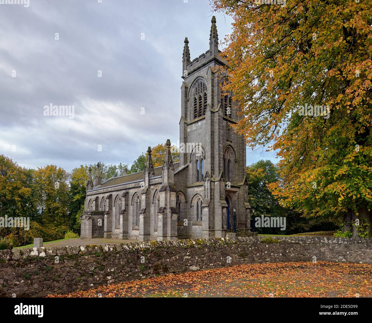 Église paroissiale de Lecropt Kirk, Pont d'Allan, Stirling, Écosse. Appartenant à l'Église d'Écosse. Banque D'Images