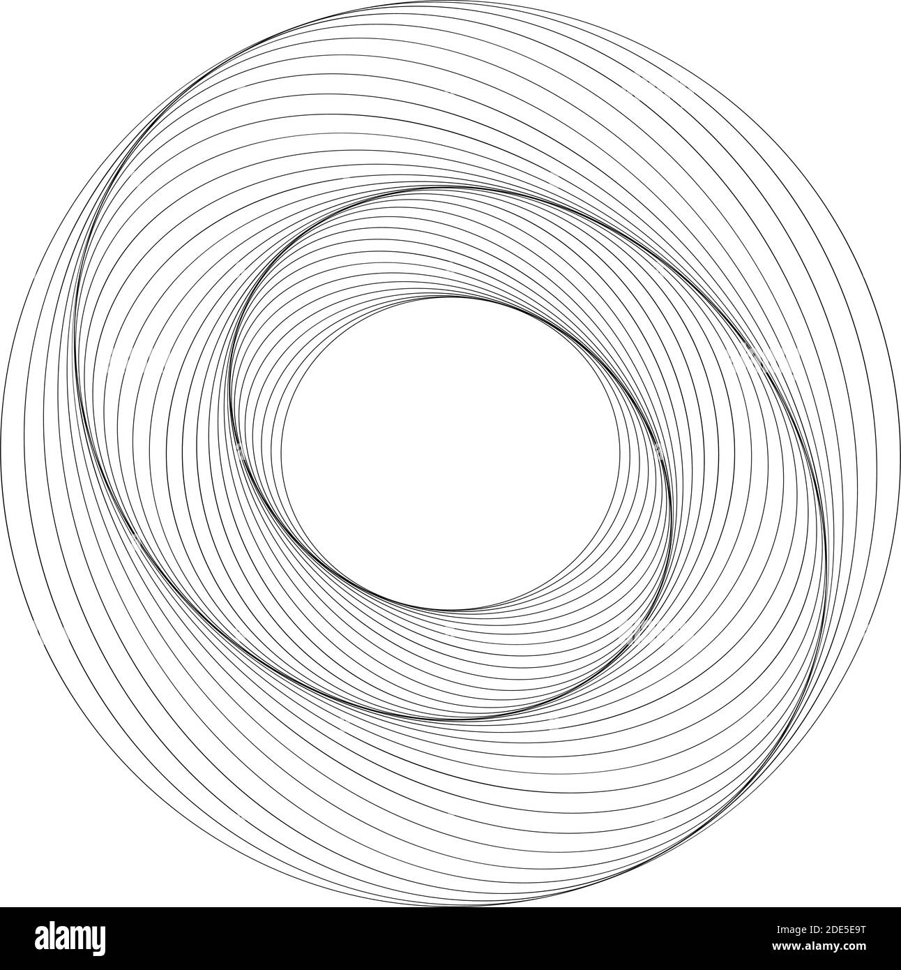 Guilloche modèle Rosette pour certificat, diplôme, bon, monnaie, argent ou autres papiers de sécurité. Illustration de Vecteur