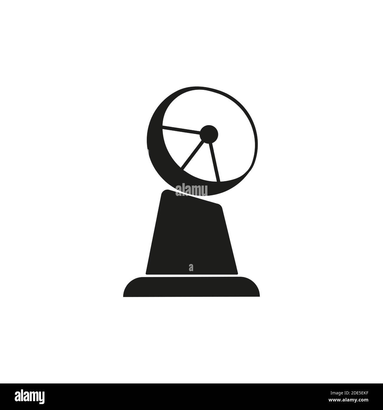 icône de satellite radar élément de l'icône d'espace pour le concept mobile et les applications web. L'icône de satellite radar à ligne mince peut être utilisée pour le Web et le mobile. Co. Premium Illustration de Vecteur